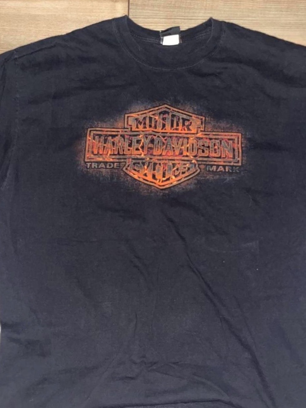 Harley-Davidson Men's Black Logo Graphic Tee 2XL T-Shirt New York
